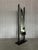 Full-Length Steel Mirror, Italy, 1980s For Sale - Image 11 of 12