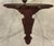 Wood Antique Neoclassical Carved Mahogany Wall Shelves - A Pair For Sale - Image 7 of 11