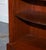 Vintage Serpentine Bow Front Dwarf Open Bookcase with Two Drawers by Wade For Sale - Image 5 of 16