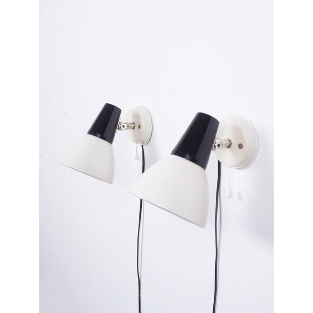 Mid-Century Modern Wall Lights from Philips, 1970s, Set of 2 For Sale - Image 3 of 7