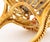 18k Rose Gold Star Sapphire Coral Diamond Ring For Sale - Image 10 of 10