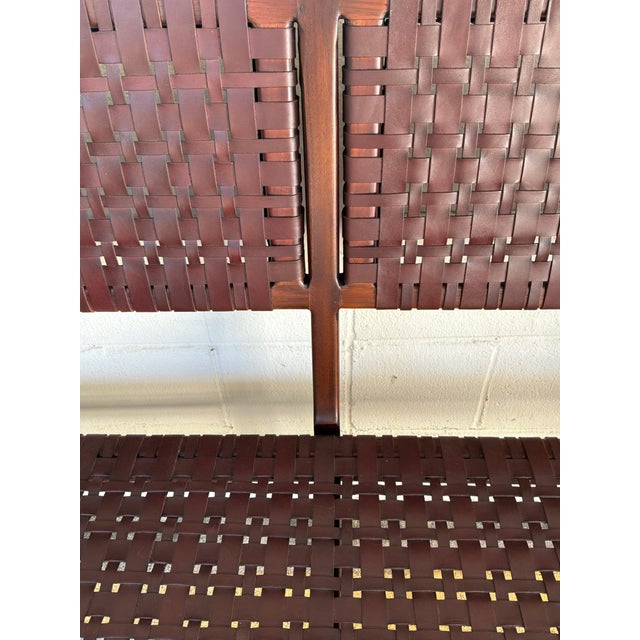 Made Goods Co Percy Leather Banquette For Sale In Atlanta - Image 6 of 7