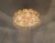 1970s Gilded Brass and Crystal Glass Ceiling Light from Palwa, Germany, 1970s For Sale - Image 5 of 13