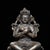 Late 20th Century Vintage Silver-Plated Bronze Vajradhara Statue Buddhist Deity Sculpture 9.8" For Sale - Image 5 of 9