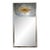French Jansen Eglomise' Trumeau Mirror For Sale