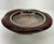 Spanish Vintage Spanish Cigar Ashtray in Wood and Crackle Glass For Sale - Image 3 of 12