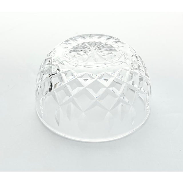Glass 1980s Waterford “Lismore” Crystal Creamer & Open Sugar Bowl Set For Sale - Image 7 of 12