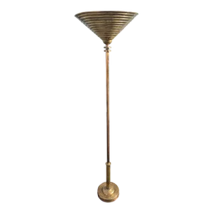 Art Deco Brass Floor Lamp 1930's