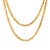 Antique Portuguese Fancy Link Chain Necklace 19k Yellow Gold 38" Extra Long For Sale