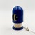 Space Age Blue Metal Eclipse Table Lamp, Italy, 1960s For Sale - Image 3 of 17