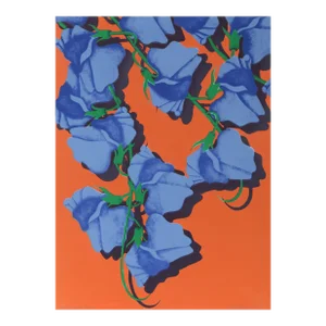 Summer (Blue Corsage), Melanie Greene Screen Print