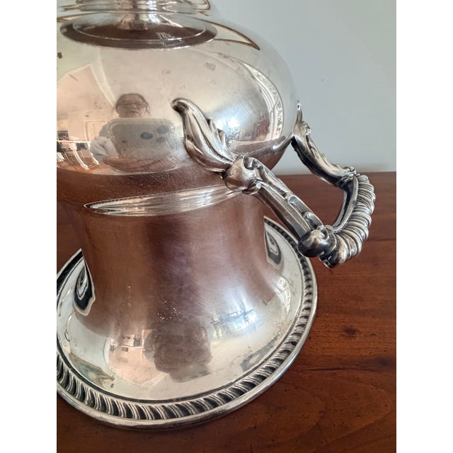 Metal Vintage Silverplate Champagne Bucket For Sale - Image 7 of 11