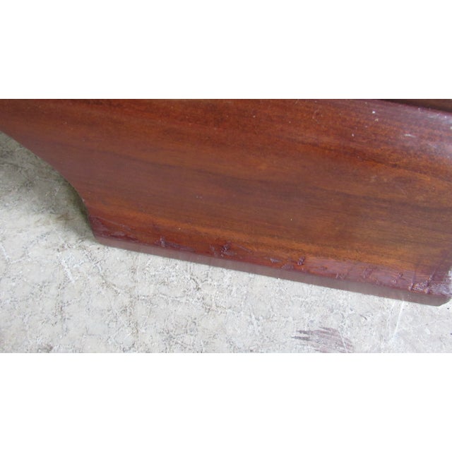 Wood 1980s Stickley Sleigh Bed Queen Cherry Designer Designer For Sale - Image 7 of 9