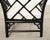 McGuire Rattan Chinese Chippendale Lacquered Lounge Chair For Sale - Image 16 of 18