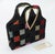 Lewis Black Cut Velvet Mod Handbag With Geometric Pattern, 1960's For Sale - Image 12 of 13