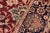 Shabby Chic Kafkaz Pak-Persian Red/Blue Wool Rug - 9'0'' X 11'8'' For Sale In New York - Image 6 of 9