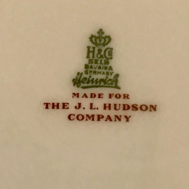 Vintage Heinrich & Co Selb Bavaria Germany Made for the j.l Hudson