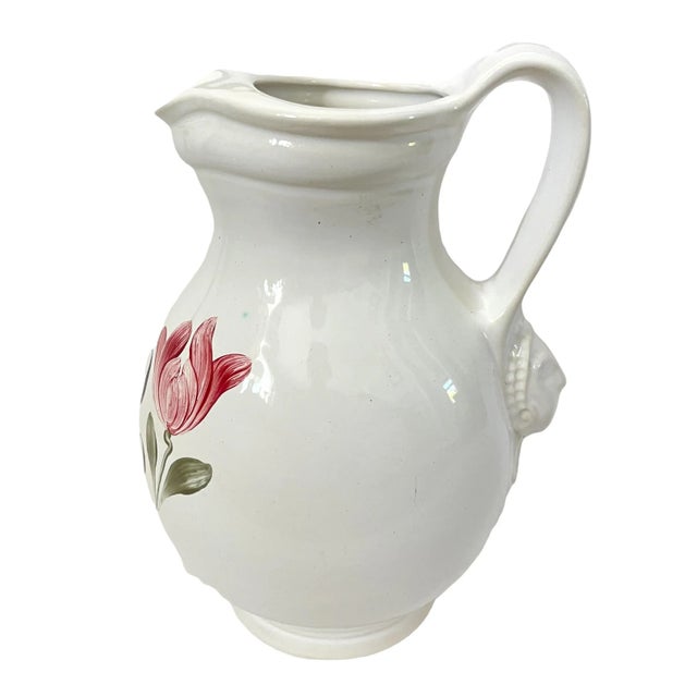 Late 20th Century Faience De Biot Ceramic Aïgo Fresco Pitcher For Sale - Image 5 of 7