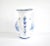 Late 20th Century Vintage Large Czech Blue and White Ceramic Pitcher For Sale - Image 5 of 10
