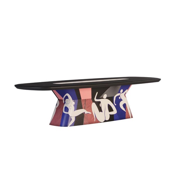 Not Yet Made - Made To Order La Danse Dining Table by Malabar For Sale - Image 5 of 10