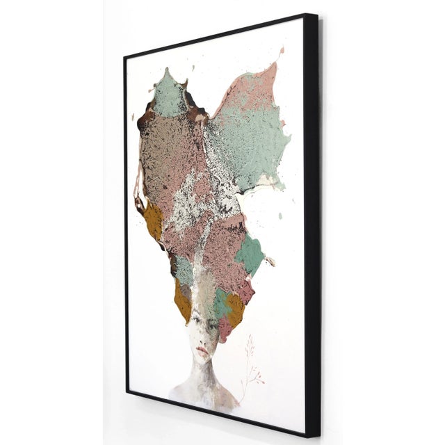 Tan "La Dea Della Dolcezza" Original Artwork by Alessandro Casetti For Sale - Image 8 of 11