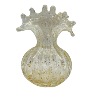 Ercole Barovier (Italian, 1889-1974) 'Cordonato D'Oro' Vase C. 1965 Murano Glass