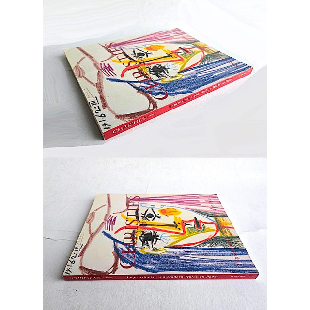 Brutalist Christie's London Catalog "Impressionist and Modern Works on Paper", Sale 6737 For Sale - Image 3 of 11