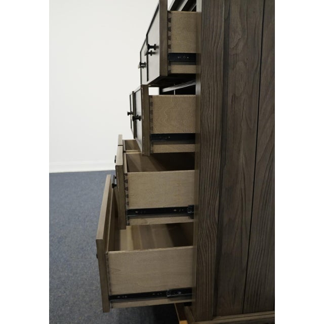 Gray A-America Glacier Point Collection Solid New Zealand Pine 44" Double Chest - Greystone Finish For Sale - Image 8 of 13