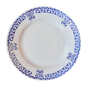 Passy Plates from longwy, 1940s, Set of 6