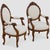 19th-C. French Neo-Classical Carved Walnut Bergere Chairs With Rams - Pair For Sale - Image 12 of 12