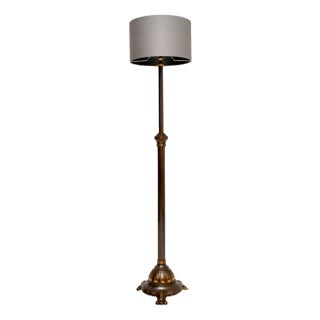 Antique Swedish Neoclassical Floor Lamp , 1890 For Sale