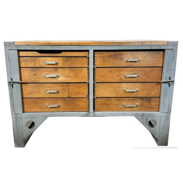 Vintage Industrial Chest of Drawers, 1960s For Sale - Image 18 of 18