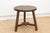 Wood Farmhouse Style Reclaimed Elm Round End Table For Sale - Image 7 of 7
