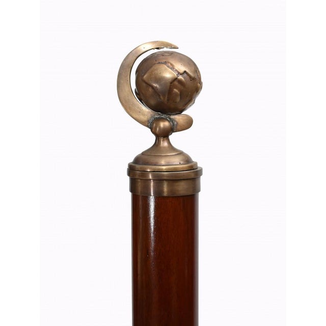 Hollywood Regency Regency Library Steps in Mahogany, Set of 2 For Sale - Image 3 of 9