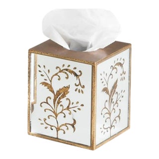 Madison Mirrored Tissue Box For Sale
