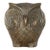 Mid-Century Modern Brass Owl Figurine For Sale