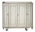 Gustavian Wooden Sideboard in Cream, 1850 For Sale