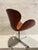 First Edition Swan Chair in Patinated Leather by Arne Jacobsen, 1950s For Sale - Image 10 of 18