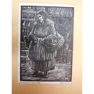 Albert Abramovitz, "the Chicken Vender" (or "Chicken Monger"), 1933 For Sale