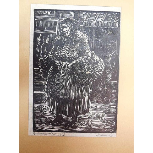 Albert Abramovitz, "the Chicken Vender" (or "Chicken Monger"), 1933 For Sale