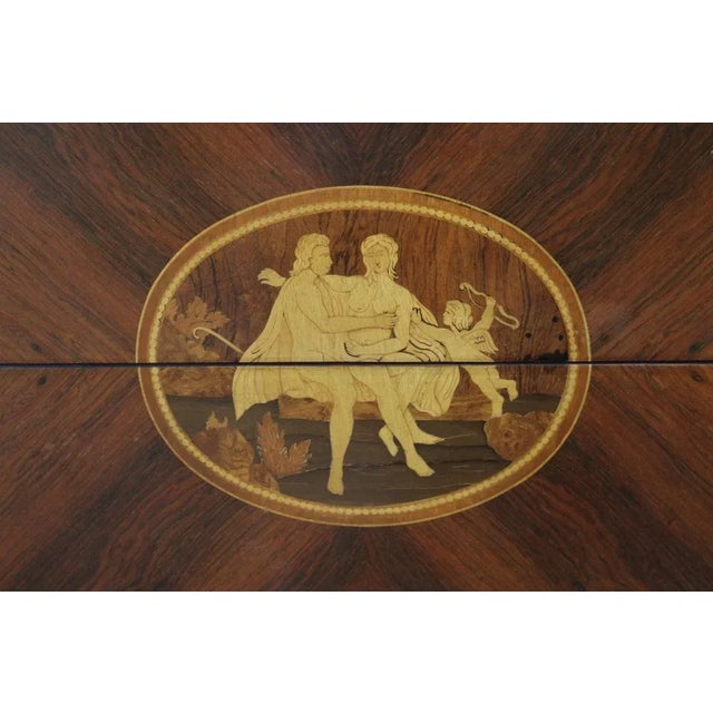 Northern Italian Maggiolini Style Dresser, 1990s For Sale - Image 11 of 13