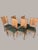 1920s Art Nouveau Dining Chairs in Oak with Carved Rose Motifs, 1920, Set of 6 For Sale - Image 5 of 9