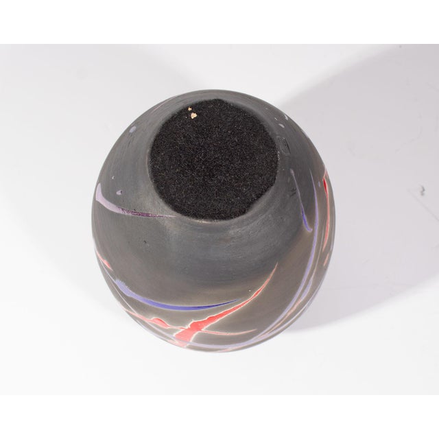 Robert Bob Reiberg Studio Pottery Vase For Sale - Image 4 of 6