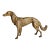 Bronze Sculpture of Borzoi or Russian Wolfhound For Sale