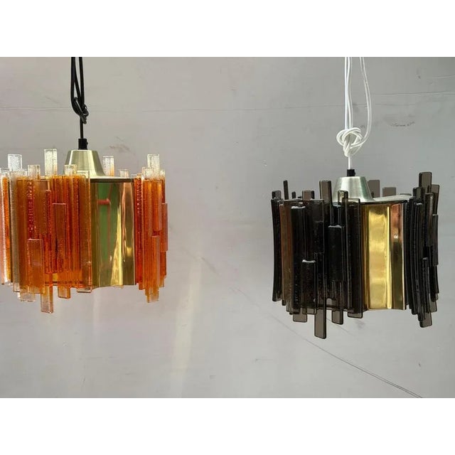 Danish Pendant Lamps by Claus Bolby, 1960s, Set of 2 For Sale - Image 6 of 17