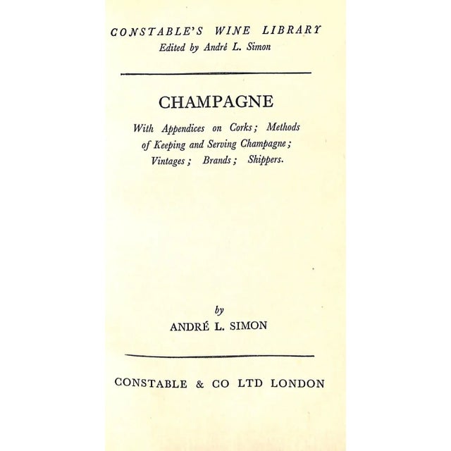 SIMON, Andre L. [140] pp. Constable & Co Ltd 1934 7 1/2" x 5 1/8"
