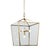 2020s Regina Andrew Camden Lantern in Natural Brass For Sale - Image 5 of 5