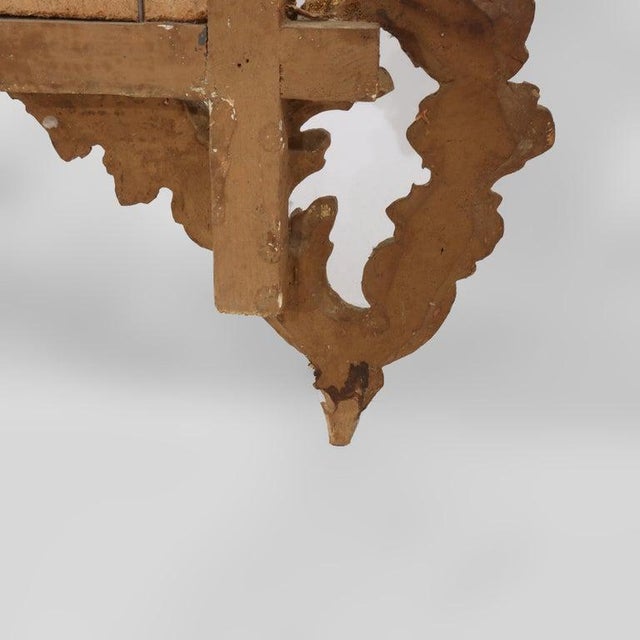 Pair of Antique French Louis XIV Gilt Wood Mirrors C1920 For Sale - Image 6 of 18