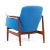 Blue Finn Juhl for Niels Vodde Nv-53 Mid Century Blue Chairs - Pair For Sale - Image 8 of 12