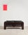 Bastiano Two-Seater Sofa in Mahogany and Black Leather by Afra and Tobia Scarpa for Gavina, Italy, 1960s For Sale - Image 6 of 18